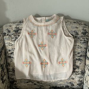 Flying Tomato Aztec Lace Tank